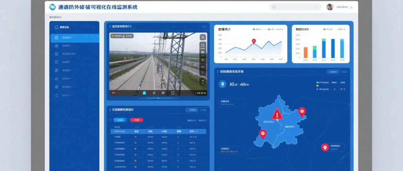 武汉新楚电力集团有限公司通道防外破可视化在线监测系统技术介绍